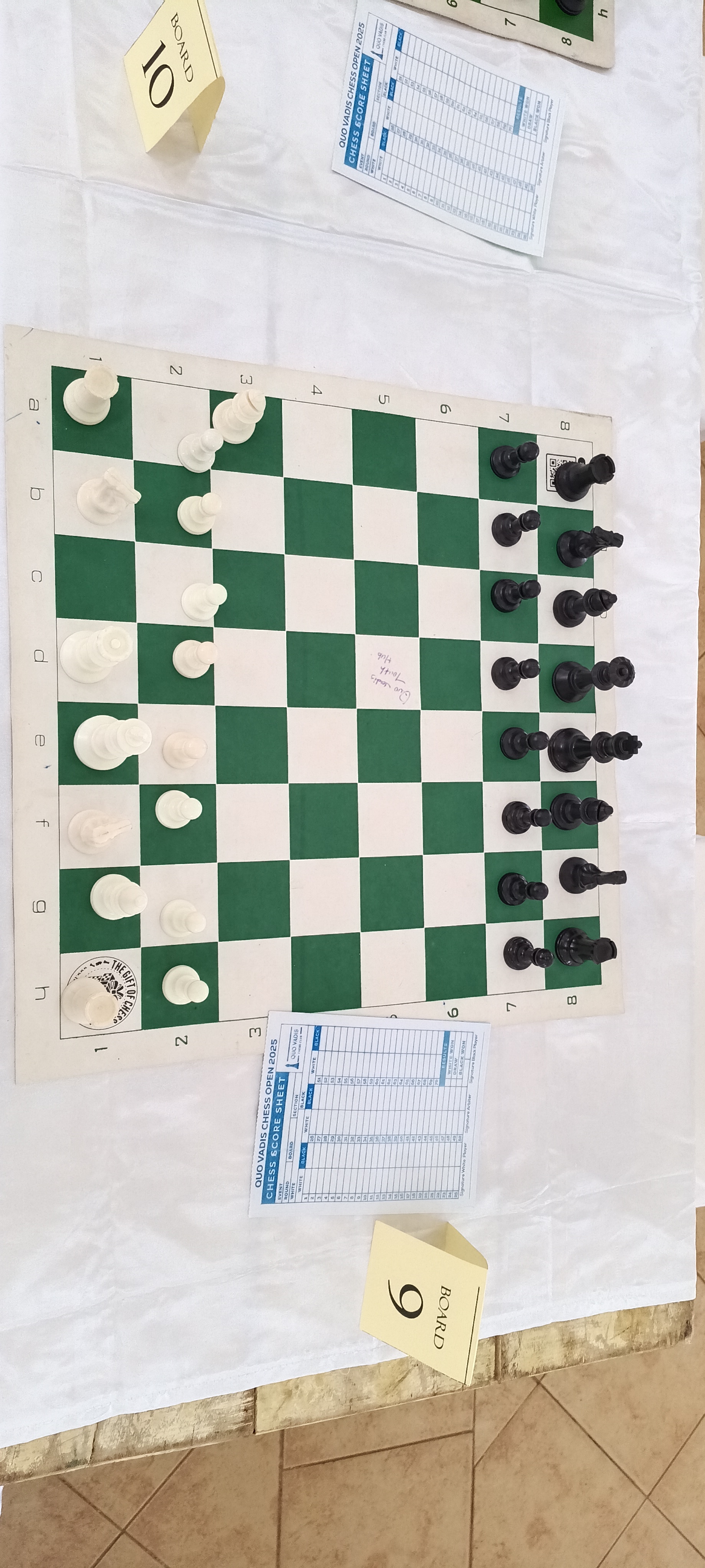 Chess learning session